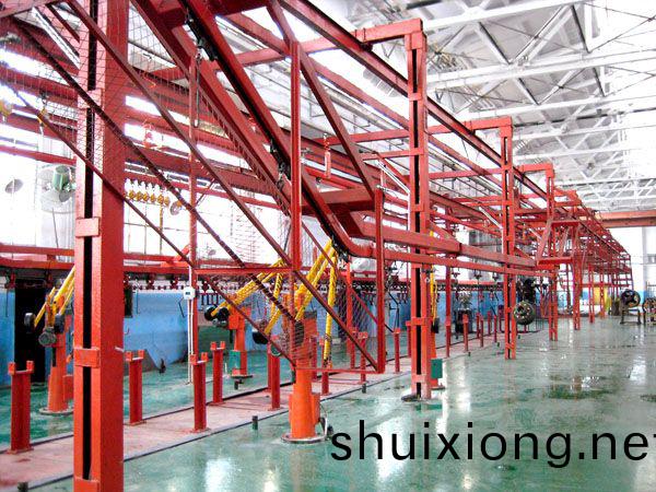 車橋(qiao)裝(zhuang)配線及(ji)物料(liao)輸送線